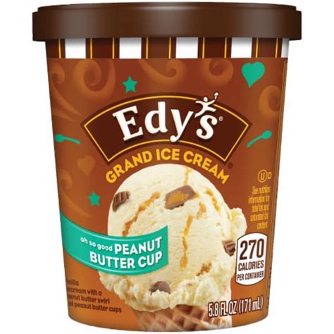 Dreyer's/Edy's Grand Peanut Butter Cup Ice Cream, 5.8 fl oz - Ralphs