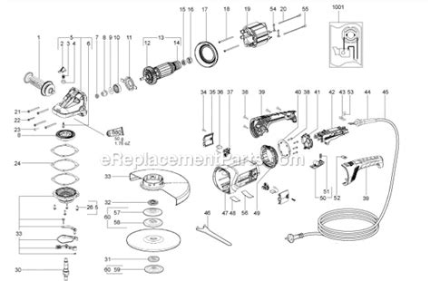 Metabo W24-230 Parts List and Diagram - (06448420) : eReplacementParts.com