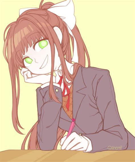 Monika Fanart : r/DDLC