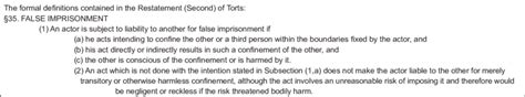 Definition of false imprisonment. 16 | Download Scientific Diagram