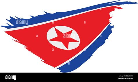 North Korea flag, vector illustration Stock Vector Image & Art - Alamy