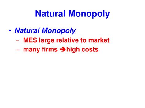 PPT - Lecture 35: Natural Monopoly & Public Utility Regulation ...