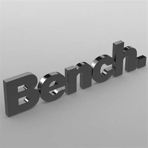 Bench Logo - 3D Print Model by 3d_logoman