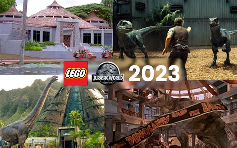 LEGO Jurassic World 2023: Visitor Center, Brachiosaurus & more