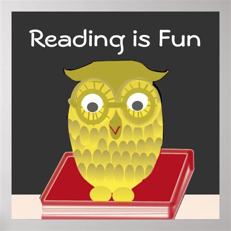 Reading is Fun Poster | Zazzle