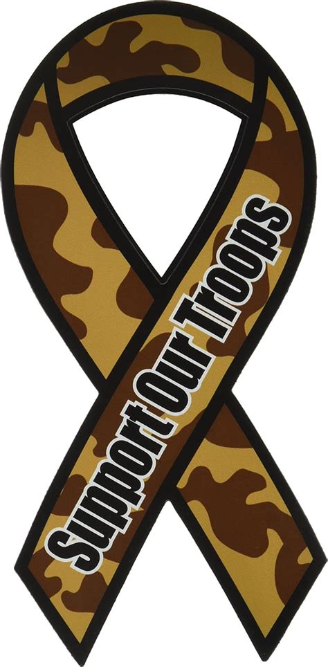 Support Our Troops-Camo Ribbon Magnet: Amazon.ca: Patio, Lawn & Garden