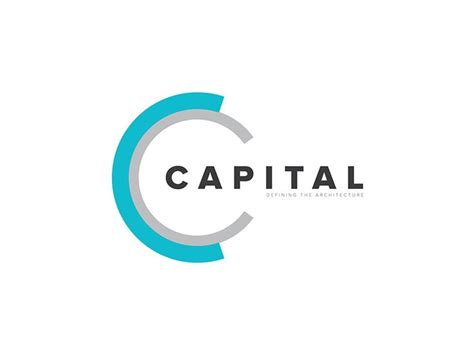 Capital Logo | Unique company names, ? logo, Logo design