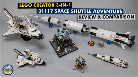 LEGO Space Race - LEGO Creator 3-in-1 Space Shuttle Adventure vs big ...