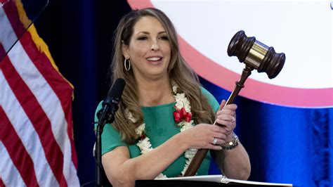 GOP Chair Ronna McDaniel is elected for two more years : NPR