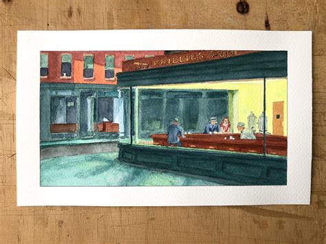 Edward Hopper on Watercolors : r/Watercolor