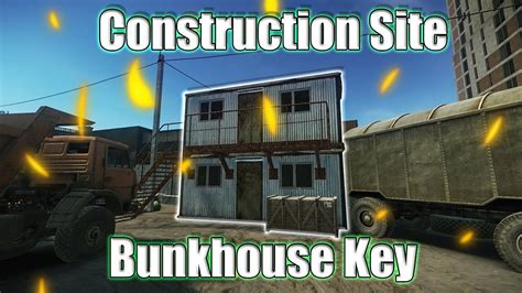 Construction Site Bunkhouse Key | Tarkov Key Guide - YouTube