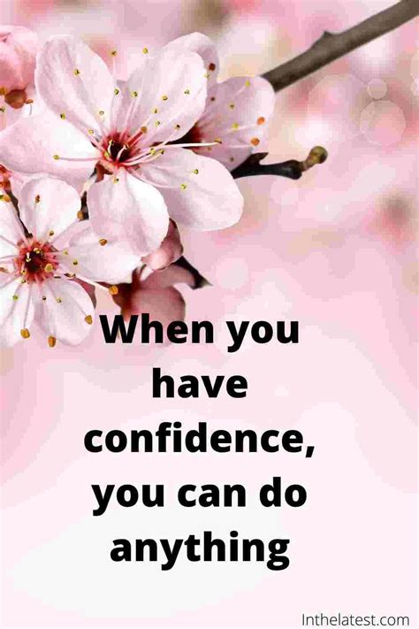 Confidence | Inspirational words, Success mindset, Success