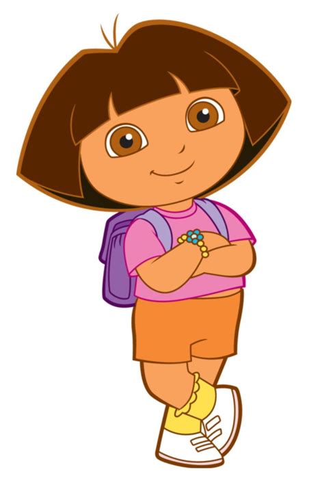 Cartoon Characters: Dora The Explorer. Dora is a popular children's character who "explores" the ...