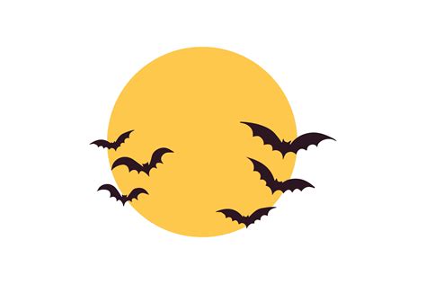 Halloween Moon Vector-3 Graphic by humanbeing studio · Creative Fabrica