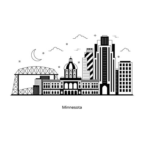 Minnesota Us State 2788215 Vector Art at Vecteezy