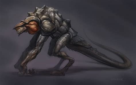 Monster concept art, Alien concept art, Creature design