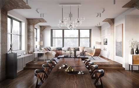 Manhattan interior on Behance