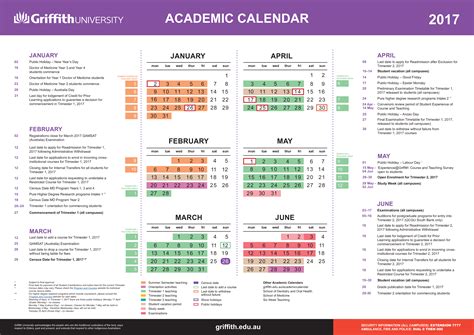 Gratis Academische onderwijsKalender PDF