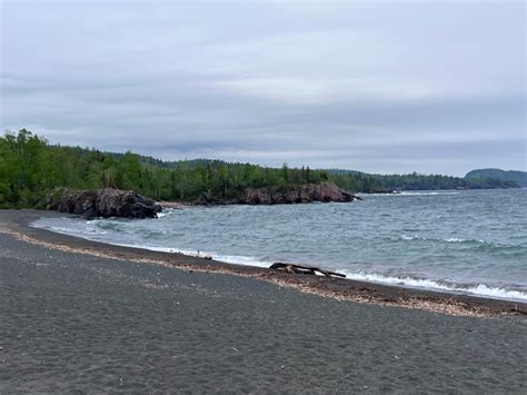 This Adventure To Minnesota's Black Sand Beach Is Like No Other