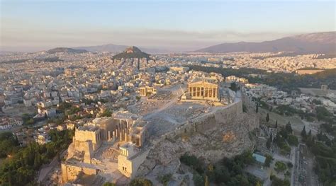 Acropolis Athens 2015 Greece aerial | Travelling Greece