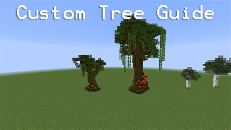 (Minecraft Custom Tree Guide Tutorial) #4 jungle tree - YouTube