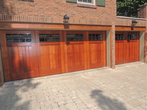 AFTER: beautiful refinished garage doors! Painterati did a level 4 refinishing service to make ...