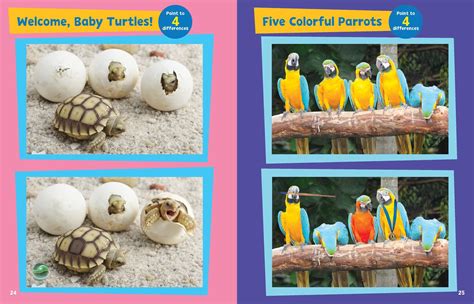 Spot the Differences: Adorable Animals! | Book by Georgia Rucker, Sarah Parvis, PBS KIDS ...