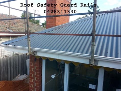 Roof Edge Protection temporary roof handrails hire