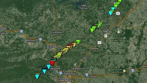 Path of April 27 Tornado Detailed on Interactive Map