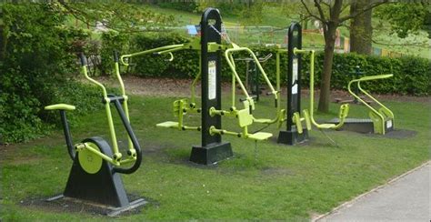 Outdoor Fitness Equipment at Victoria Park