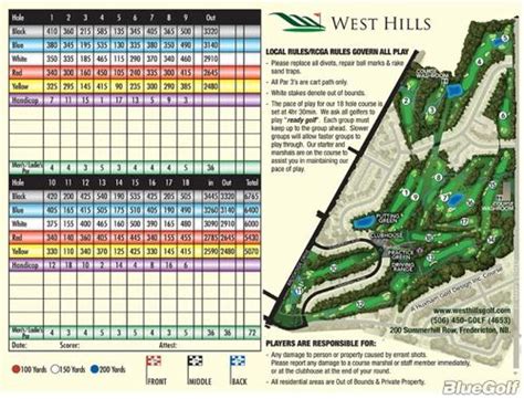 West Hills Golf Course - Course Profile | Course Database