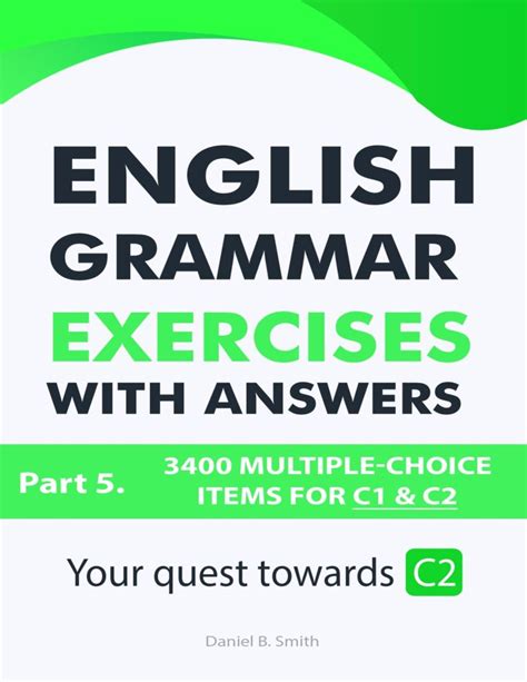 English Grammar Exercises With Answers Book 5 – English Library