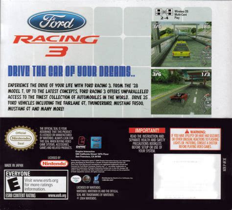 Ford Racing 3 Box Shot for Game Boy Advance - GameFAQs