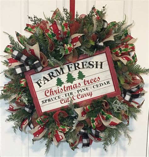 20+ Rustic Country Christmas Wreaths