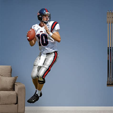 Life-Size Eli Manning Ole Miss Wall Decal | Shop Fathead® for Ole Miss ...