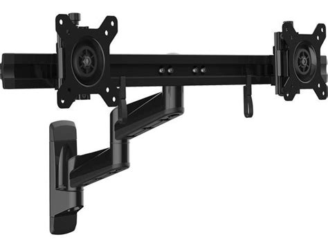 StarTech ARMDUALWALL Wall Mount Dual Monitor Arm - Articulating ...