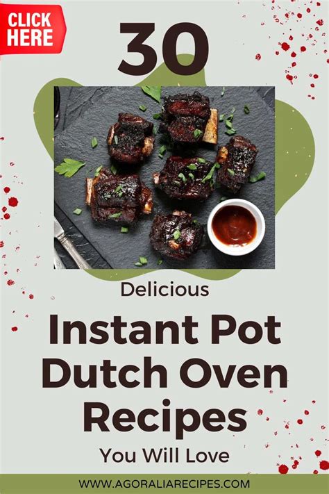 30 Delicious Instant Pot Dutch Oven Recipes You Will Love - Agoralia ...