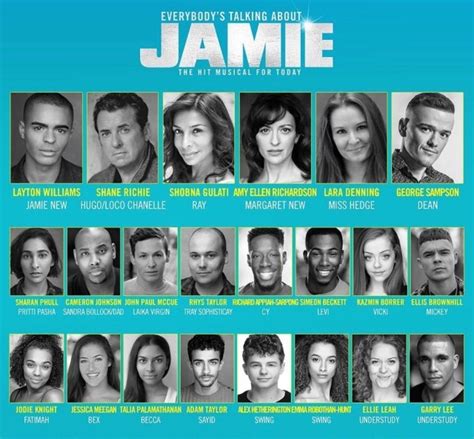 EVERYBODY’S TALKING ABOUT JAMIE UK TOUR CAST ANNOUNCED – Theatre Fan