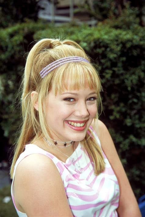 Hilary Duff as Lizzie McGuire in the Early 2000s | Hilary Duff With Bangs For the Lizzie McGuire ...