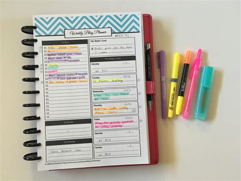 Weekly planning using only a printable to do list (Week 51 of the 52 Planners in 52 Weeks Challenge)