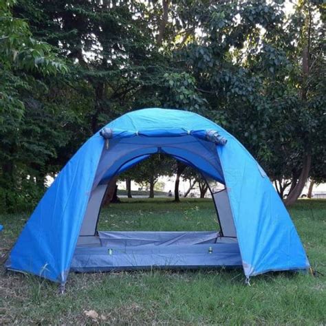 Jual Tenda compass 3-4p Ultralight waterproof double layer frame alloy ...