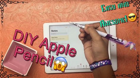 Learn how to make a DIY Apple Pencil for your iPad! - YouTube