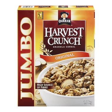 Harvest Crunch Cereal (1.6 kg) - QUAKER - DIZIN Online Store