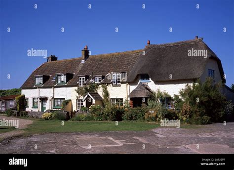 porlock weir somerset Stock Photo - Alamy