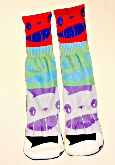 Totoro Anime Fun Anime Socks Fine Art Socks POP