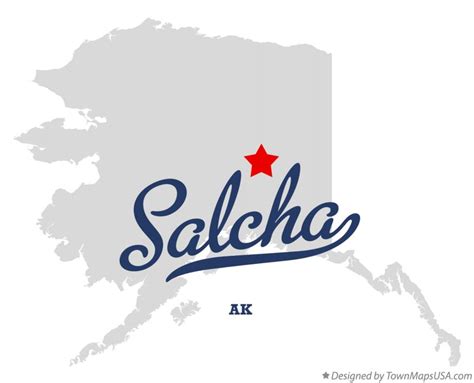 Map of Salcha, AK, Alaska