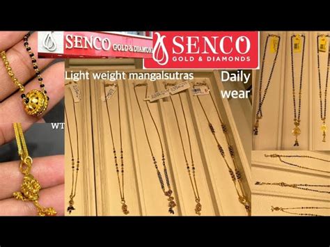 Senco Gold Mangalsutra Collection With Price Clearance | bellvalefarms.com