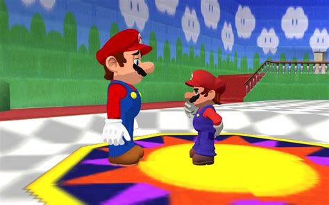 [MMD/SMG4] Mario meets New 2023 Mario by PuzzlShield2 on DeviantArt