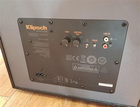 Klipsch Spl 120 Manual