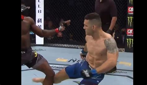 Video: Chris Weidman suffers nasty broken leg injury